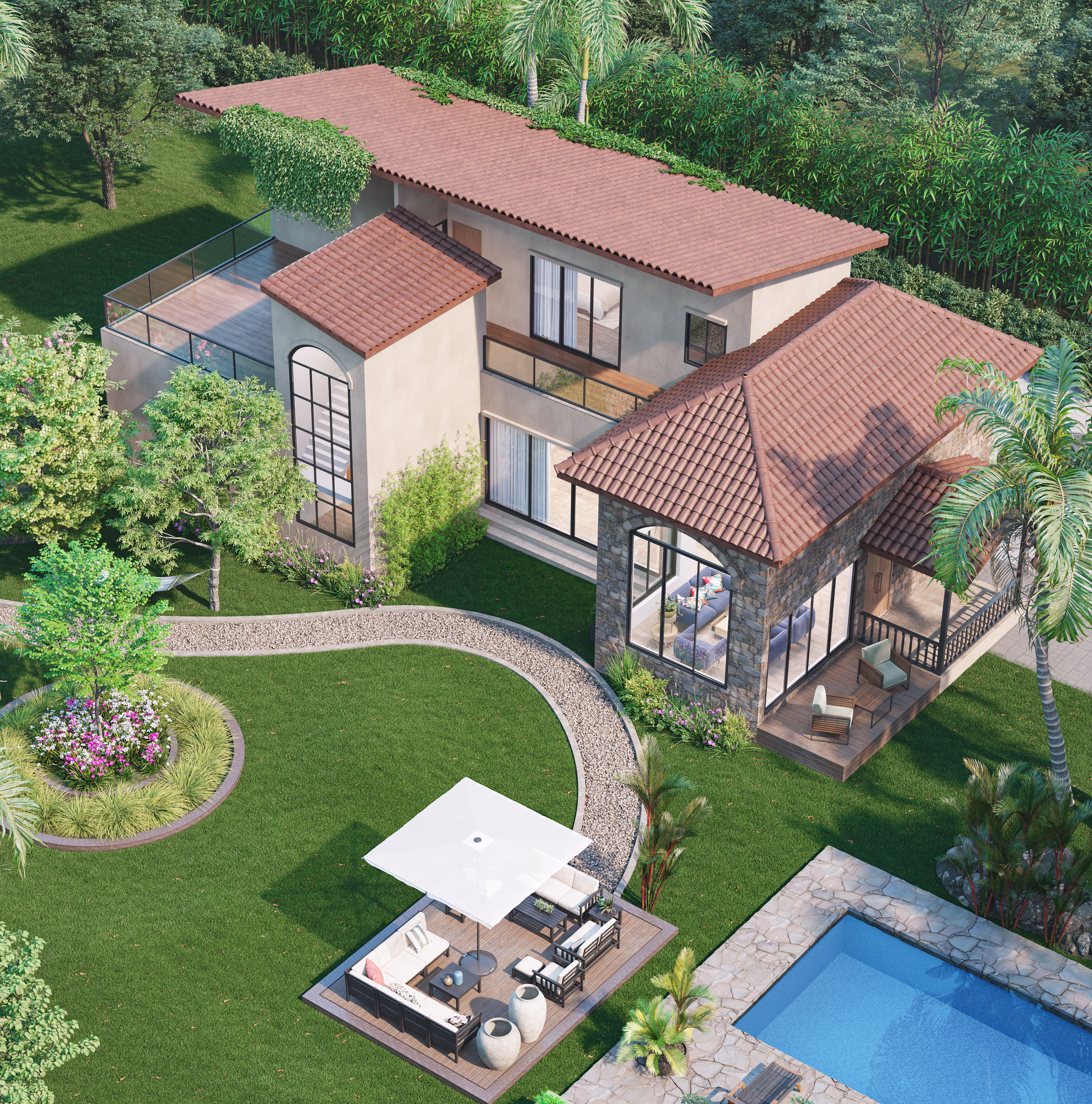ozone tuscany lavish villa